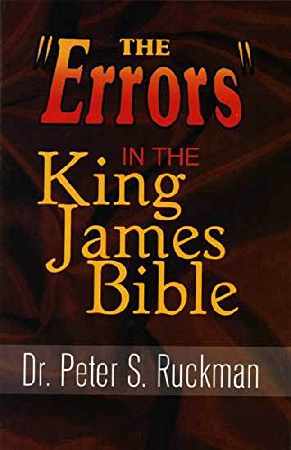 The "errors" in the King James Bible